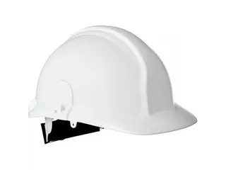 Veiligheidshelm Arco Champion Plus met draaiknop wit - 1