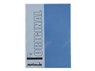 Kopieerpapier Papicolor A4 200gr 6 vel royal blue - 2