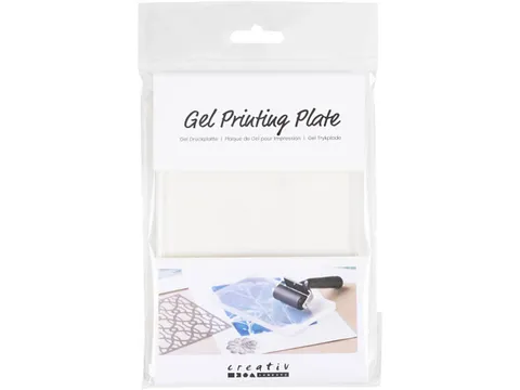 Gel drukplaat Creativ Company 12.7x17.8x1cm