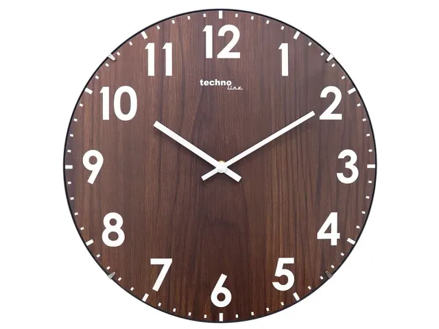 Wandklok Technoline WT 7431 36 cm bruin