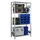 magazijnstelling,grondveld,MULTIplus-Set,HxBxD 2000x1000x600mm