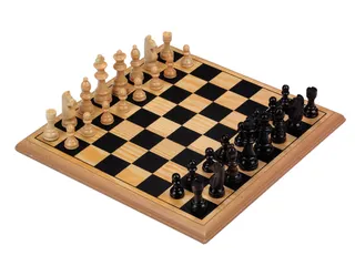 Schaakspel Longfield Games hout 30x30cm - 1
