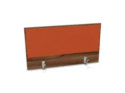 opzetpaneel bureau aanbouw achter NP-tiepolo nut BN3012-oranje 1000mm