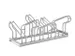 Support Cycles galvanisé double face long. 1050mm 2X3Places vissables