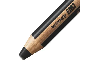 Kleurpotlood STABILO 882 woody 3-in-1 incl 4 slijpers 76 stuks assorti - 3