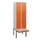 locker met bank,HxBxD 1950x600x815mm,2vak,vak B 300mm,cil.-slot