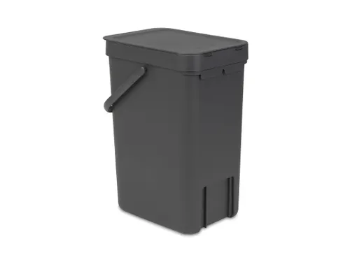 Afvalemmer Sort & Go 12 liter grijs Brabantia