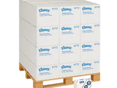 Handdoek Kleenex Ultra i-vouw 2-laags 30x94stuks wit 6772 Pallet