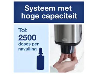 Tork 460010 S4 Zeepdispenser Image Line RVS Vloeibaar en Sprayzeep - 7