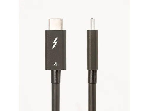 1 meter Thunderbolt 4 kabel 40Gbps, 100W Power Delivery en 4K/8K video