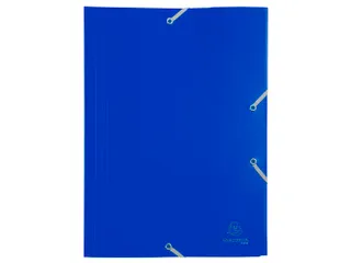 Elastomap 3 kleppen ondoorschijnende Polypropyleen 4/10de A4 Assorti - 2