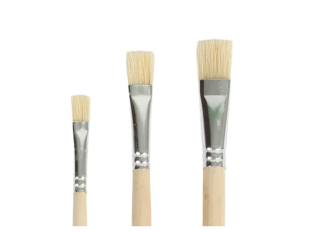 Kwast Qrea varkenshaar set à 3 breedtes