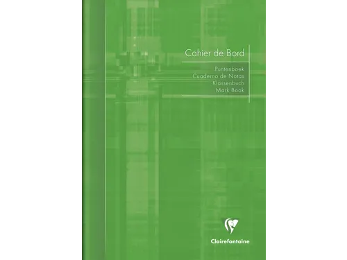 Puntenboek leraren Clairefontaine A4 72 pagina's 110gr meertalig assor