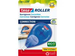 Correctieroller Tesa ecoLogo 4.2mmx14m eco navulbaar op blister - 2