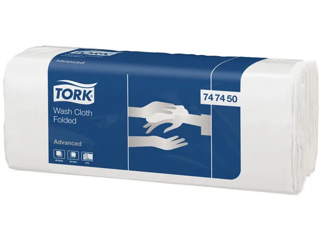 Tork 747450 Advanced Gevouwen Washanddoek H3 6-laags Wit 1600 stuks