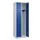 locker,HxBxD 1850x600x500mm,2vak,vak B 300mm,draaigrendel