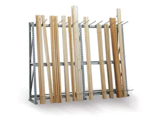 magazijnrek voor profielen,aanbouwveld,eenzijdig,HxBxD 3000x1400x500mm - 4