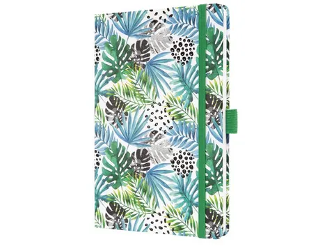 Weekagenda Beauty A5 2027 (NL/FR/EN/DU) Green Jungle Hardcover