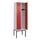 locker,HxBxD 2120x600x500mm,2vak,vak B 300mm,draaigrendel