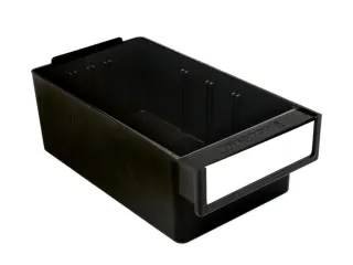 ESD-assortimentskast,HxBxD 550x310x180mm,24lade(n),laden zwart - 4
