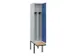 locker voor scheiding van kleding,HxBxD 2120x400x815mm,1vak