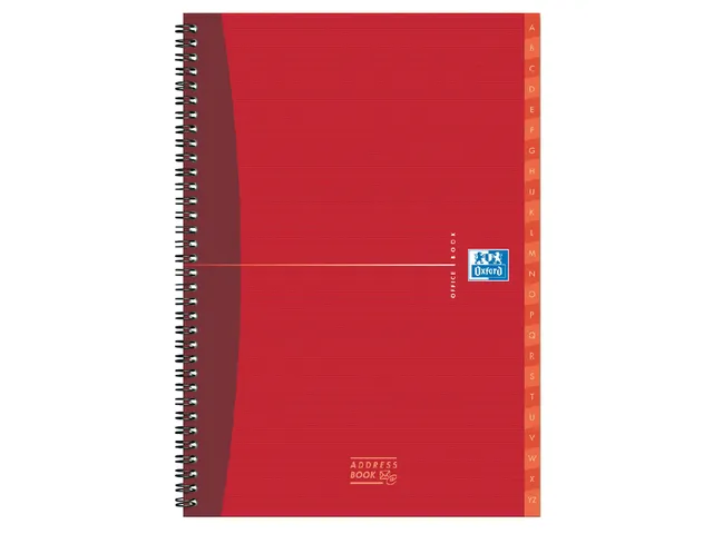 Répertoire téléphonique Oxford Essentials A5 72fls double spirale a