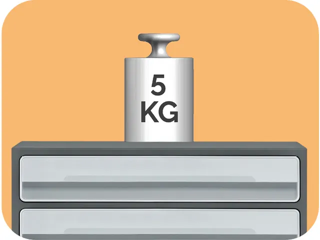 Ladenkast CEP MooveUp A4 plastic 2 lades grijs