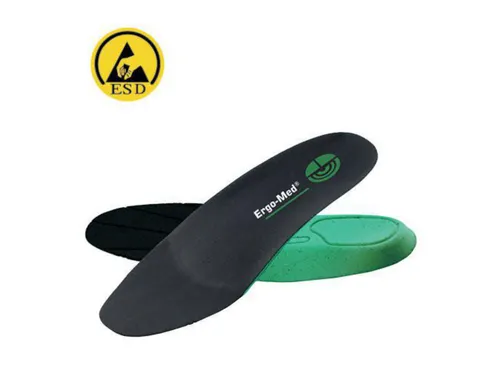 Atlas Ergo-Med Low Green inlegzolen zwart/groen, maat 43, per paar