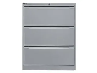 hangmappenkast,HxBxD 1016x800x622mm,3hangmappenframes,twee banen - 2