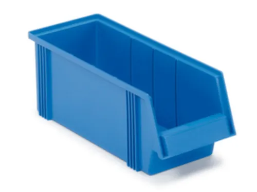 magazijnbak,HxBxD 156x186x500mm,9,6l,PP,blauw