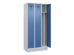 locker voor scheiding van kleding,HxBxD 1950x900x500mm,3vak