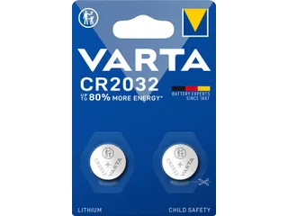 Batterij VARTA knoopcel 2x CR2032 lithium - 1