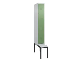 Dubbeldekse dekenkist,HxBxD 2120x300x815mm,1x2vak.,vak B 300mm - 1