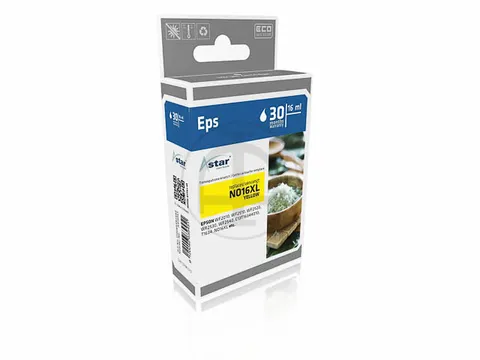 Astar Epson T1634 WF inkt Geel HC Rebuilt 450 pagina's 6.5ml