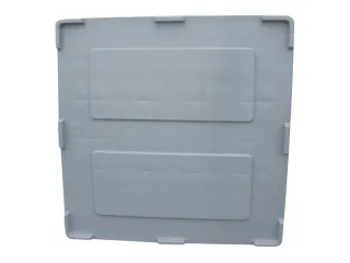 Deksel Voor Stapelcontainer 610 Liter Grijs - 2