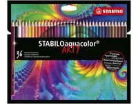 Kleurpotloden STABILO aquacolor 1636-1-20 etui à 36 kleuren