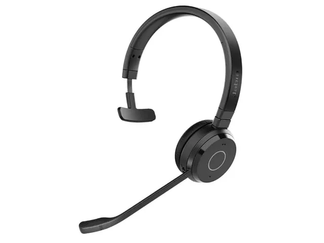 Jabra Evolve 65 TE UC Mono Bluetooth headset met laadstation
