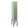 locker,HxBxD 1950x300x500mm,1vak,vak B 300mm,cil.-slot,voetonderstel