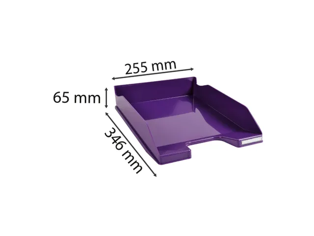 Brievenbak COMBO MIDI violet glossy