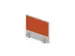 panneau de rehausse p. table de bureau MP-gris clair BN3012-orange