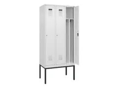locker voor scheiding van kleding,HxBxD 2120x900x500mm,3vak