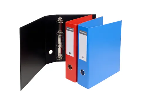 Ringmap PVC A4+ 4D-R 50 mm 3dekaft zwart