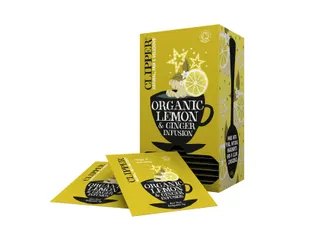 Thee Clipper infusion lemon and ginger bio 25 zakjes - 1