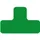 plaksymbool,T-vorm,markering HxB 100x150mm,polycarbonaat,groen