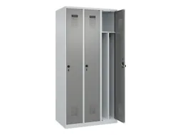 locker voor scheiding van kleding,HxBxD 1850x900x500mm,3vak
