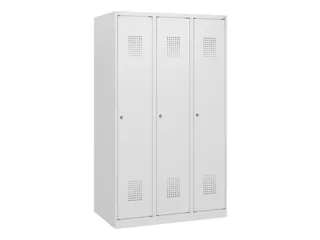 schoollocker,HxBxD 1530x900x500mm,3vak,vak B 300mm,cil.-slot - 2