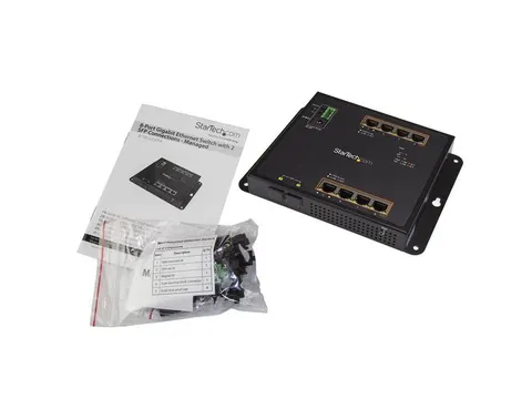 8-Poorts Poe+ Gigabit Ethernet Switch Met 2 Sfp Connecties