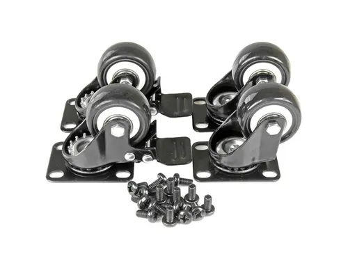 42U Open Server Rack Frame Met Zwenkwielen Serverkast Met 2 Stijlen