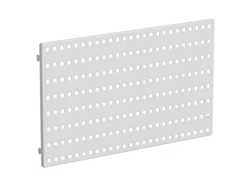 geperforeerde plaat,v. werktafel,ESD,HxB 300x470mm,staal,lichtgrijs