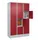 lockerkast,HxBxD 1950x1200x500mm,3x4vakken,vak B 400mm,cil.-slot